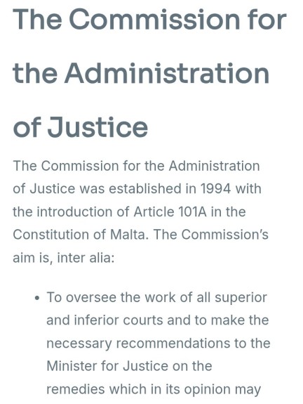 Commission for the Administration of Justice