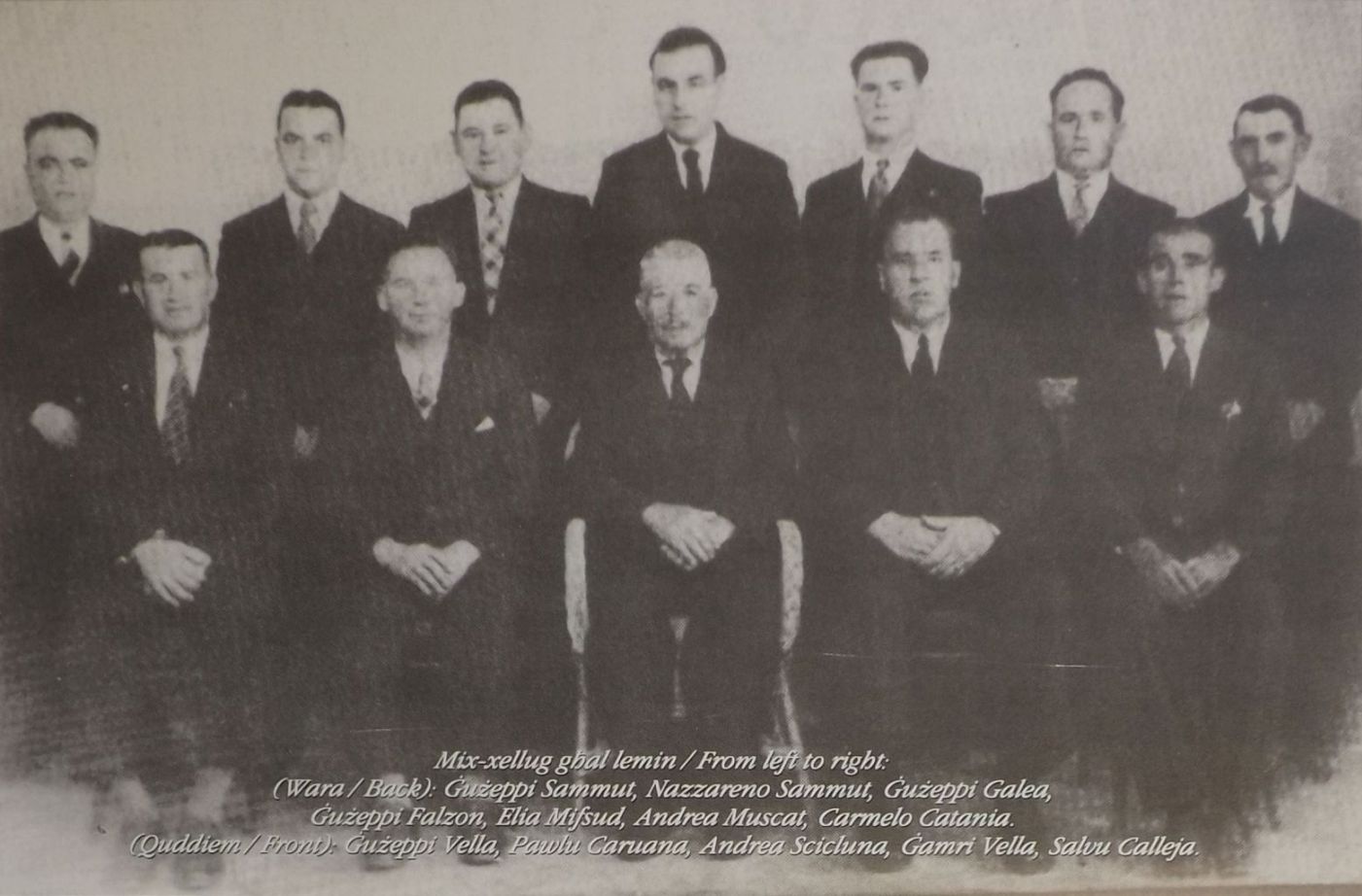 Arma Socjeta Filarmonika Santa Marija Mosta fl-1905.