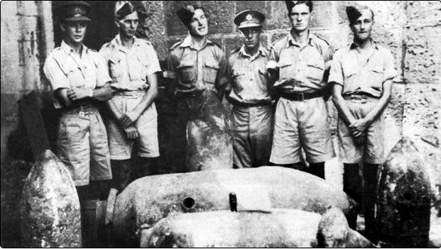 Dokument li juri l-bombi li tnehhew fid-9 ta' April 1942