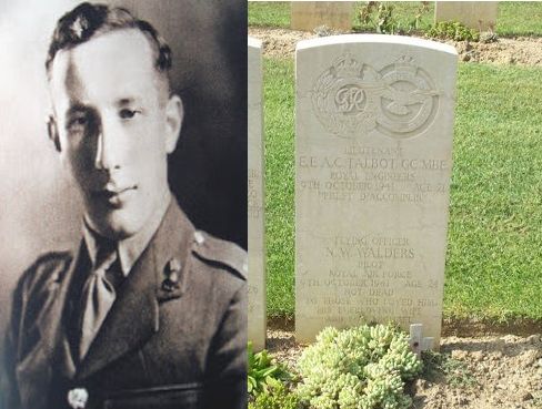 Lt E.E. Talbot G.C., M.B.E., Bomb Disposal Officer