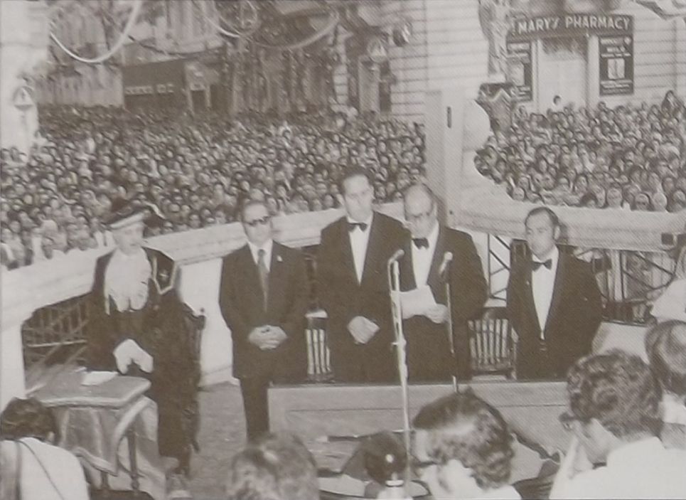 In-nutar u x-xhieda fuq iz-zuntier tar-Rotunda Mosta dakinhar tal-10 t'Awissu 1975