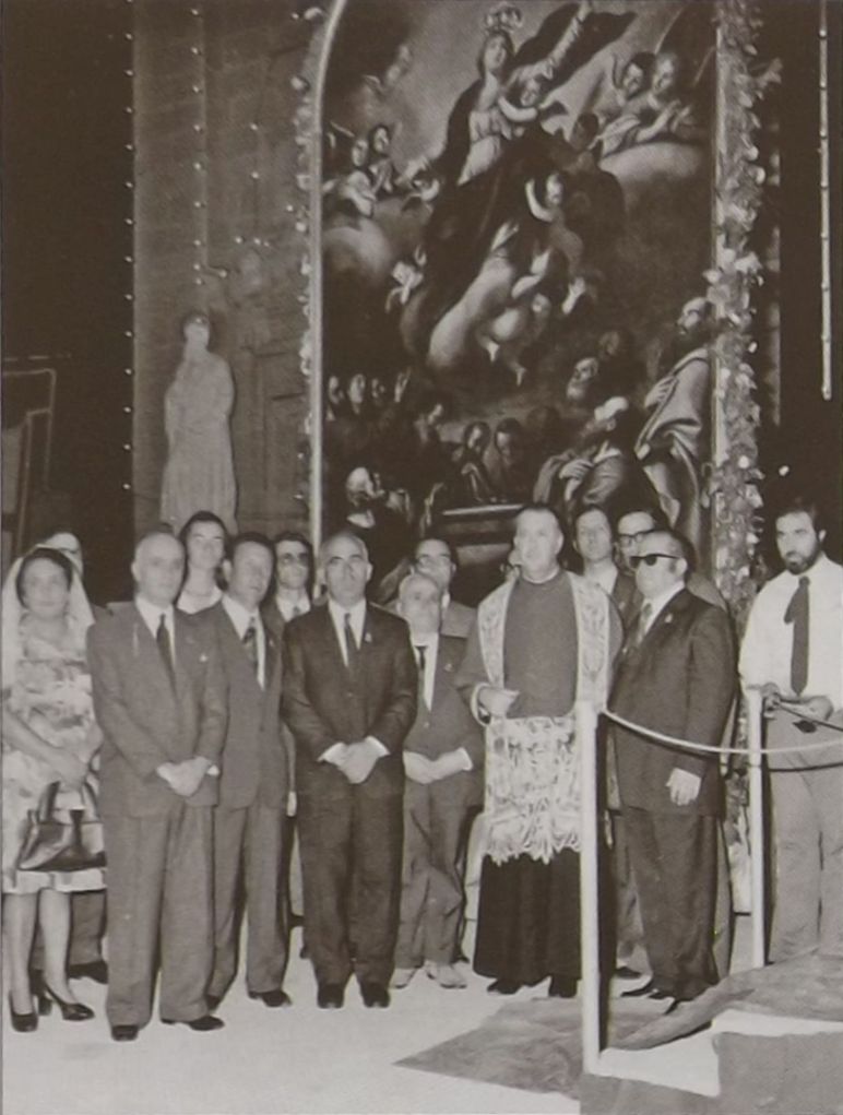 Grupp responsabbli mill-inkurunazzjoni Mosta 10 t'Awissu 1975