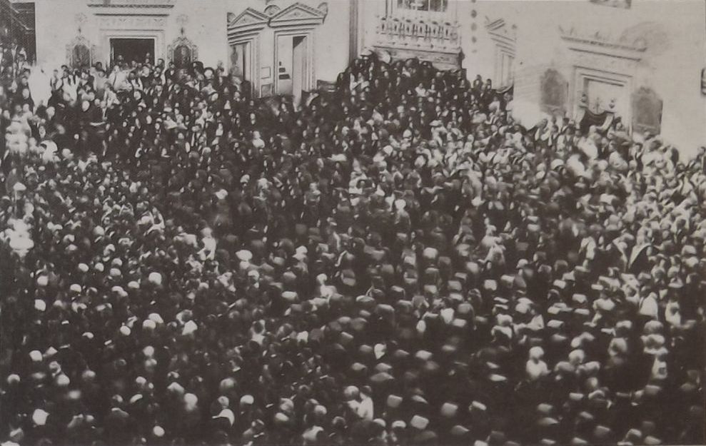 Knisja tal-Mosta fit-12 t’Ottubru 1930 fl-okkazjoni tat-Tieni Kungress tax-Xirka ta’ l-Isem Imqaddes t’Alla
