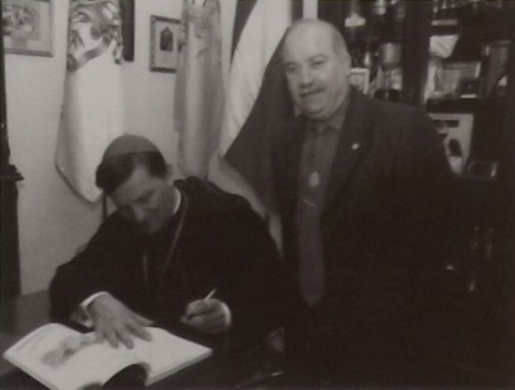 Frans Deguara mal-Isqof Mario Grech