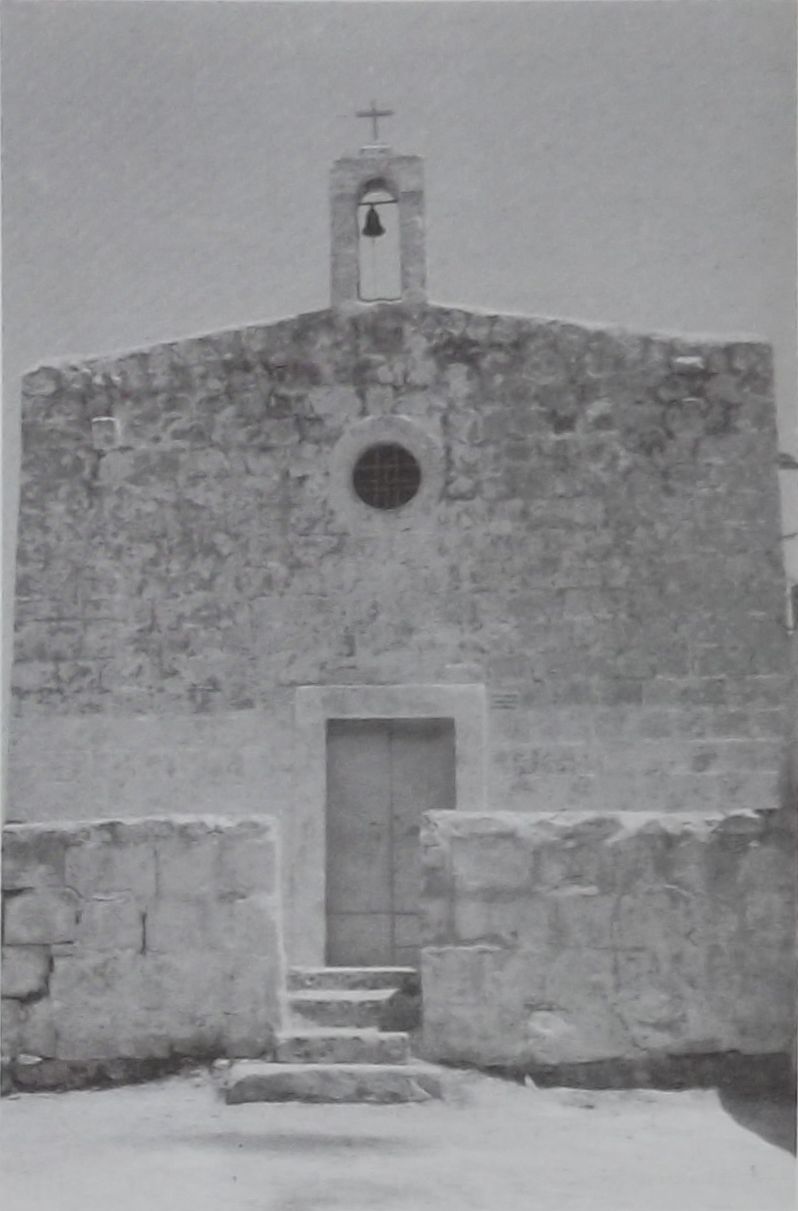 Il-Kappella ta' Sant'Andrija qabel ir-restawr