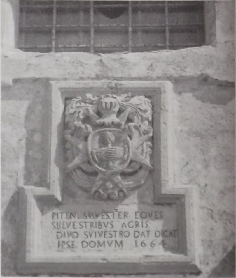 L-arma tal-Kavallier Silvestru Fiteni mal-Kappella tieghu fil-Mosta
