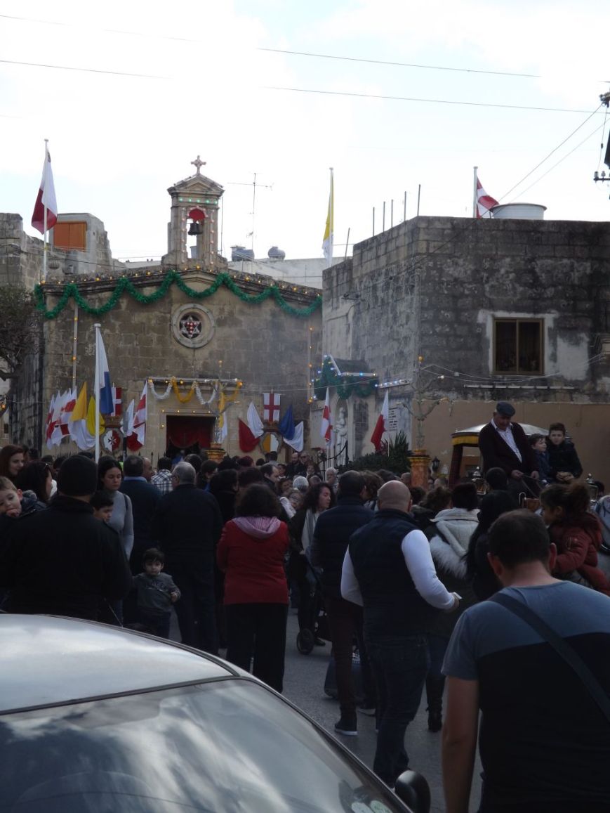 It-tberik ta' l-annimali fejn il-Kappella ta' San Anton Abbati.