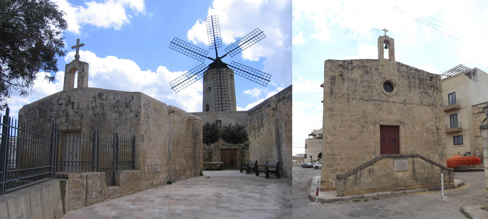 Iz-zewg kappelli ddedikati lil Sant'Andrija fil-Mosta u z-Zurrieq