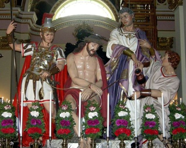 L-Ecce Homo ta' Haz-Zebbug mahdum minn Antonio Mifsud