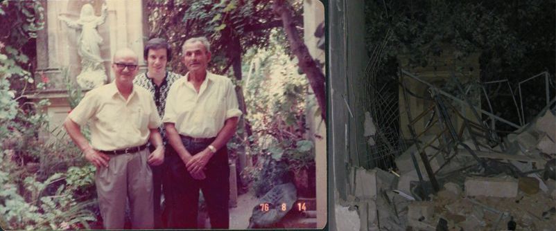 Statwa li kien hemm f'dar f'Gafa Street il-Mosta