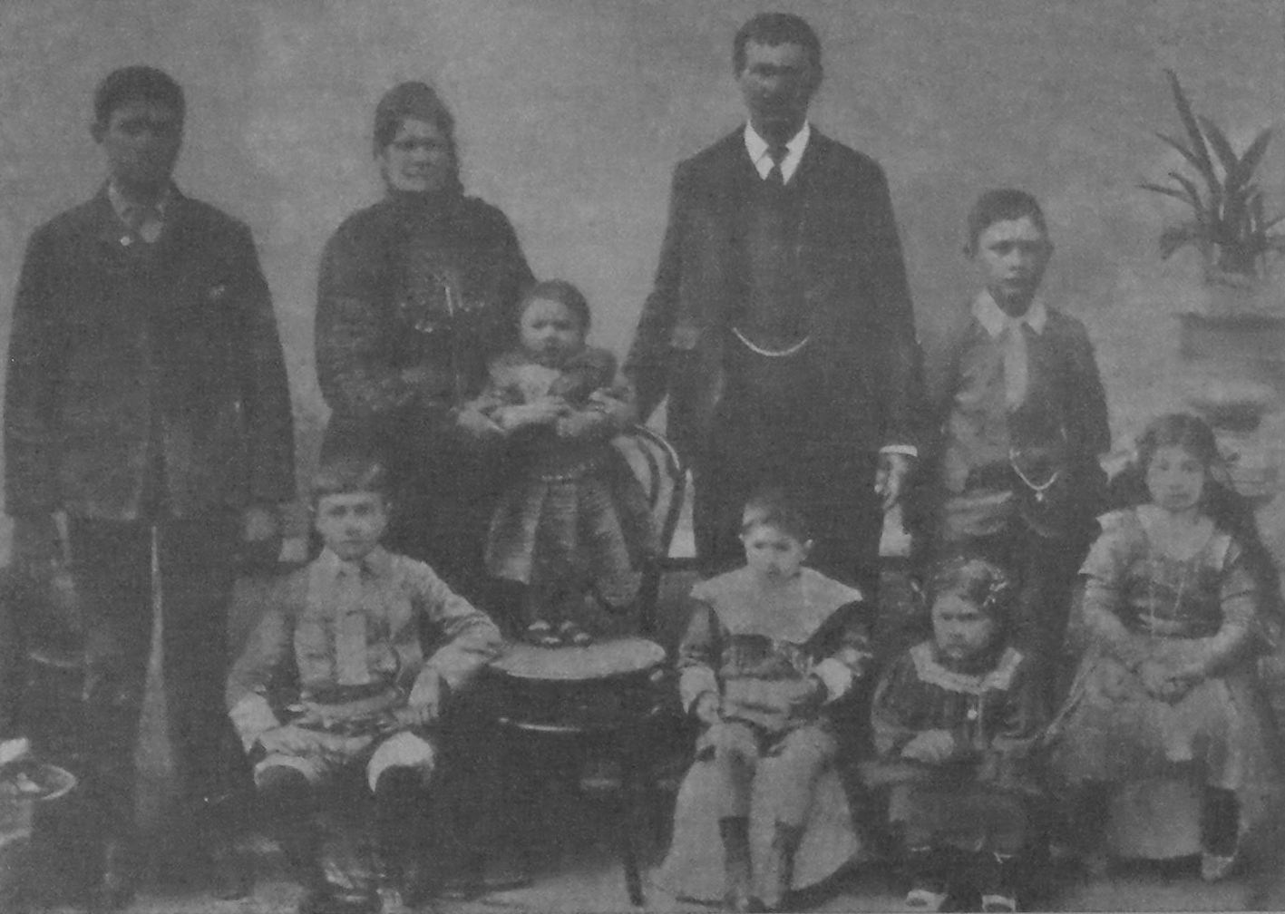 Il-familja Zahra madwar l-1911