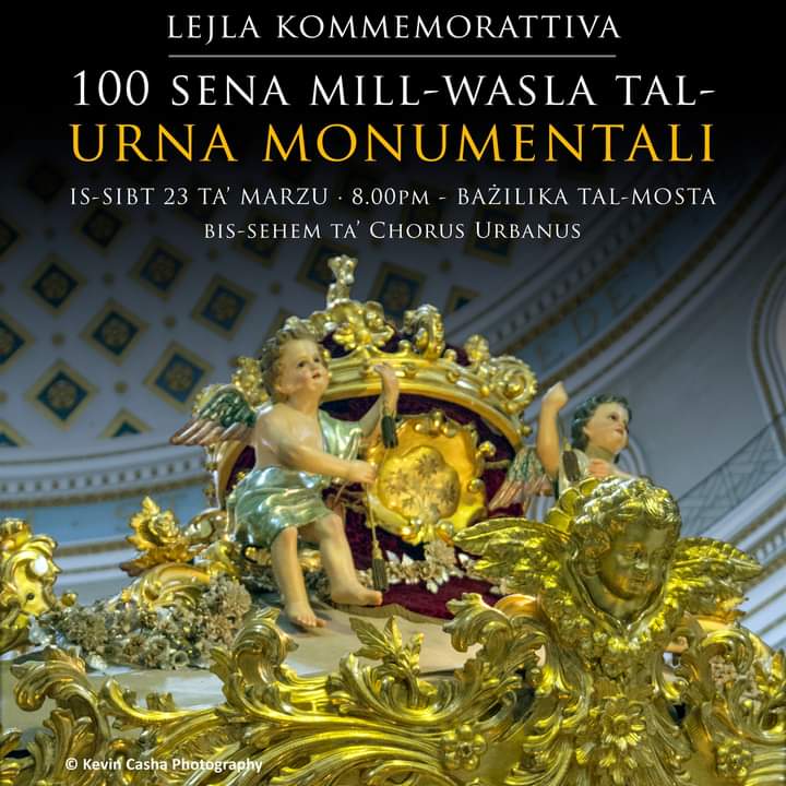 Lejla Kommemorattiva 100 sena Monument tal-Mosta